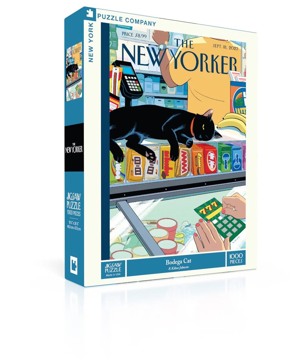 Bodega Cat 1000 Piece Jigsaw Puzzle by NY Puzzle Company - New York Puzzle Company - Jigsaw Puzzles - The Puzzle Center -