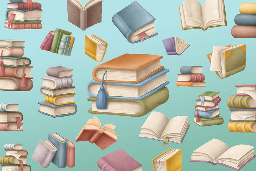 Book Collage Mini Puzzle | MicroPuzzles - Mini Jigsaw Puzzles - The Puzzle Center