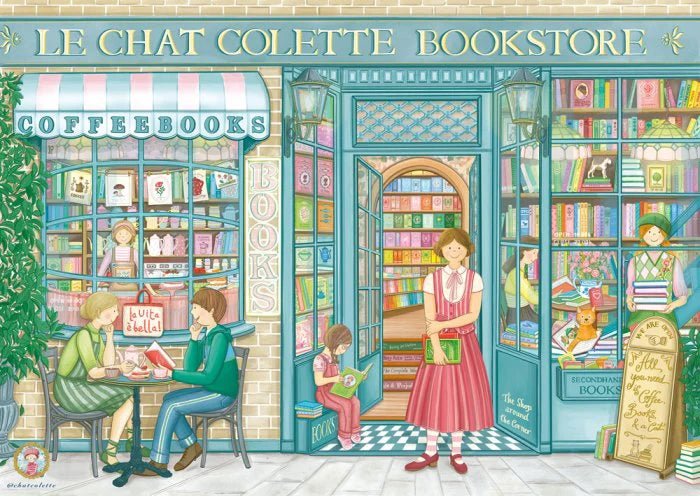 Bookstore 1000 Piece Jigsaw Puzzle by Magnolia - Magnolia - Jigsaw Puzzles - The Puzzle Center