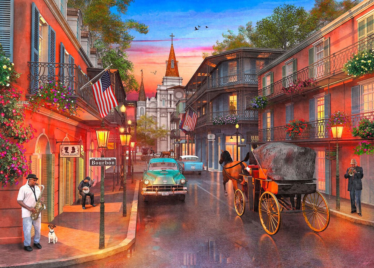 Bourbon Street 1000 Pc Puzzle Springbok – The Puzzle Center
