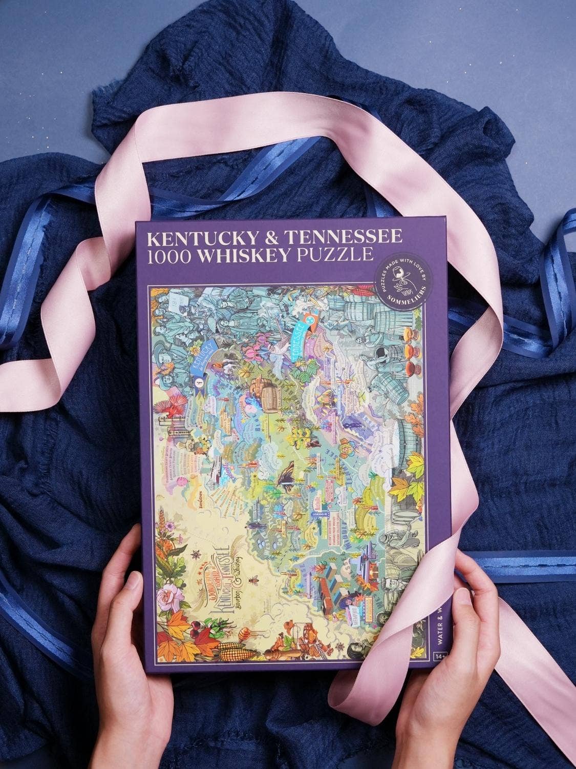 Bourbon Whiskey 1000 Piece Jigsaw Puzzle | Water & Wines - Jigsaw Puzzles - The Puzzle Center