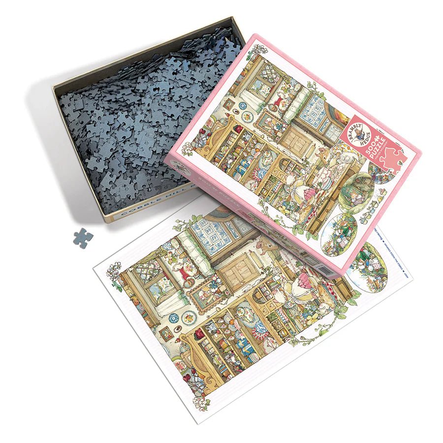 Brambly Hedge Picnic Preparations 500 Piece Jigsaw Puzzle | Cobble Hill Puzzles - Jigsaw Puzzles - The Puzzle Center