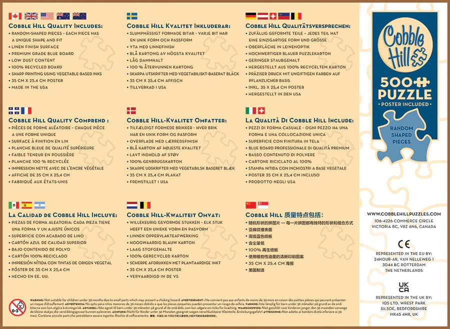 Brambly Hedge Picnic Preparations 500 Piece Jigsaw Puzzle | Cobble Hill Puzzles - Jigsaw Puzzles - The Puzzle Center