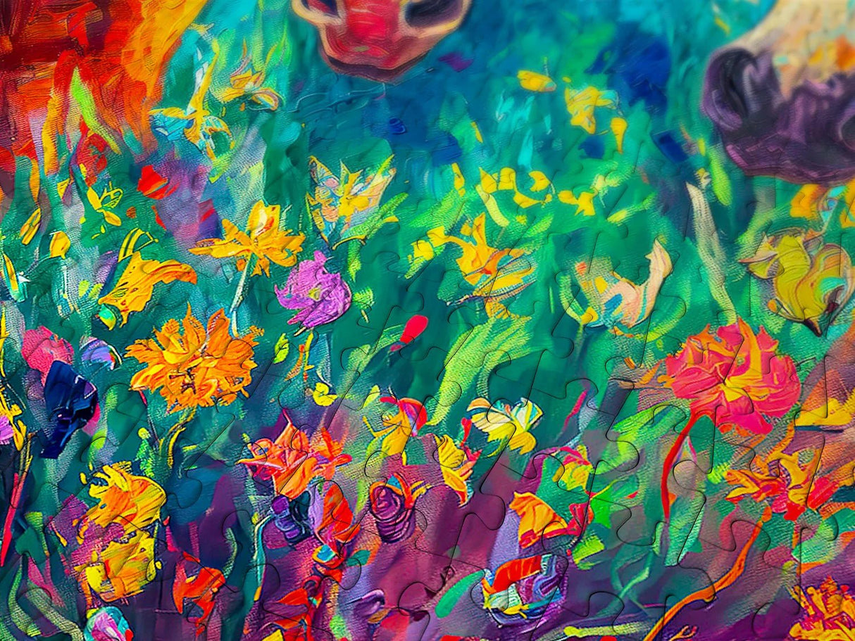 Bright Galloping 1000 Piece Jigsaw Puzzle | Enjoy Puzzles - Jigsaw Puzzles - The Puzzle Center