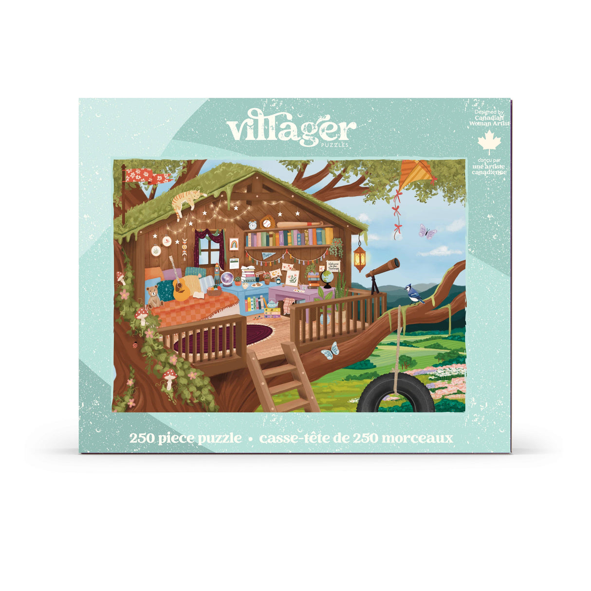 Treetop Hideout 250 Piece Jigsaw Puzzle | Villager Puzzles