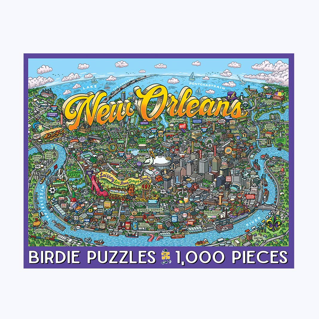 New Orleans 1000 Piece Jigsaw Puzzle | Birdie Puzzles