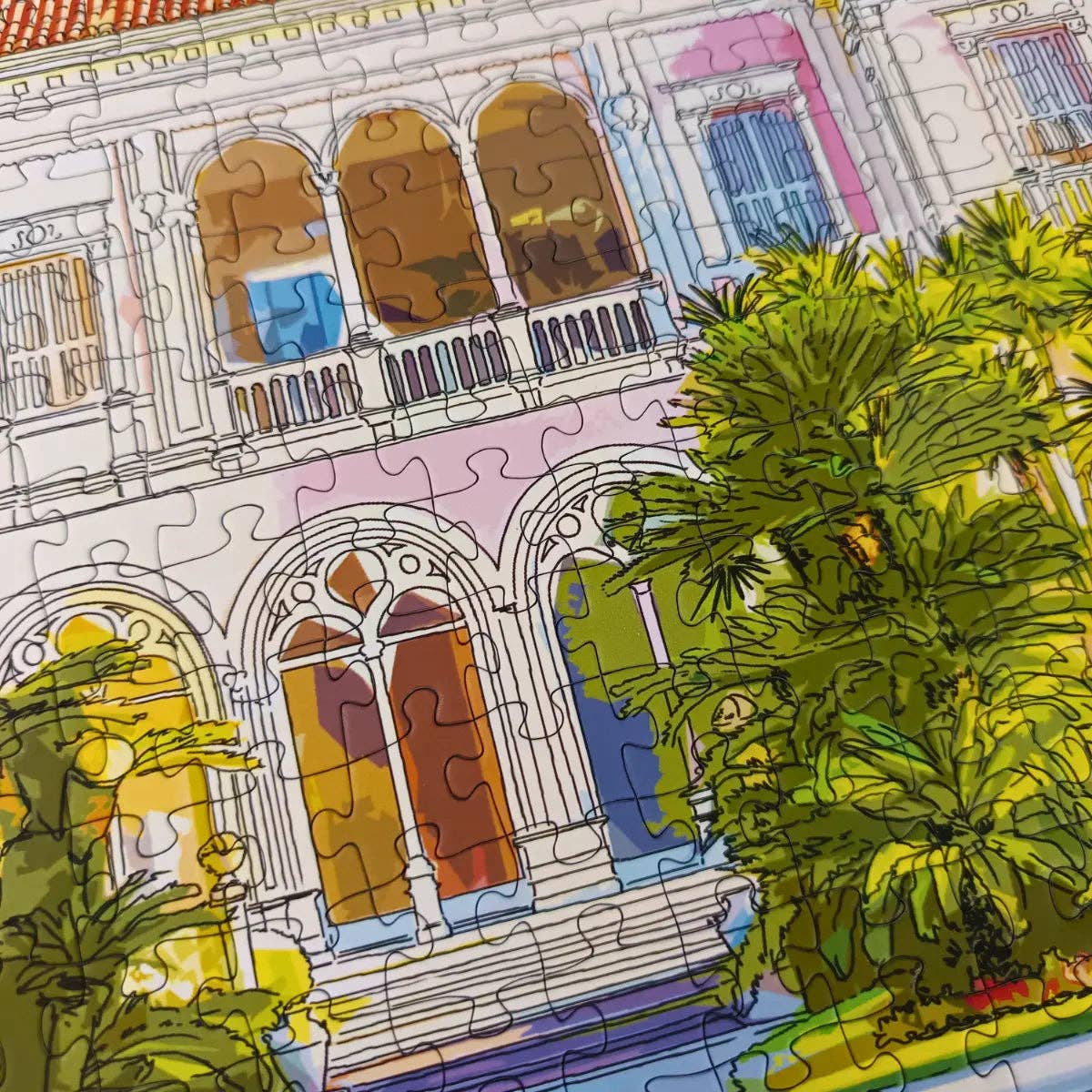 The Villa Ephrussi de Rothschild 1000 Piece Jigsaw Puzzle | Aparté