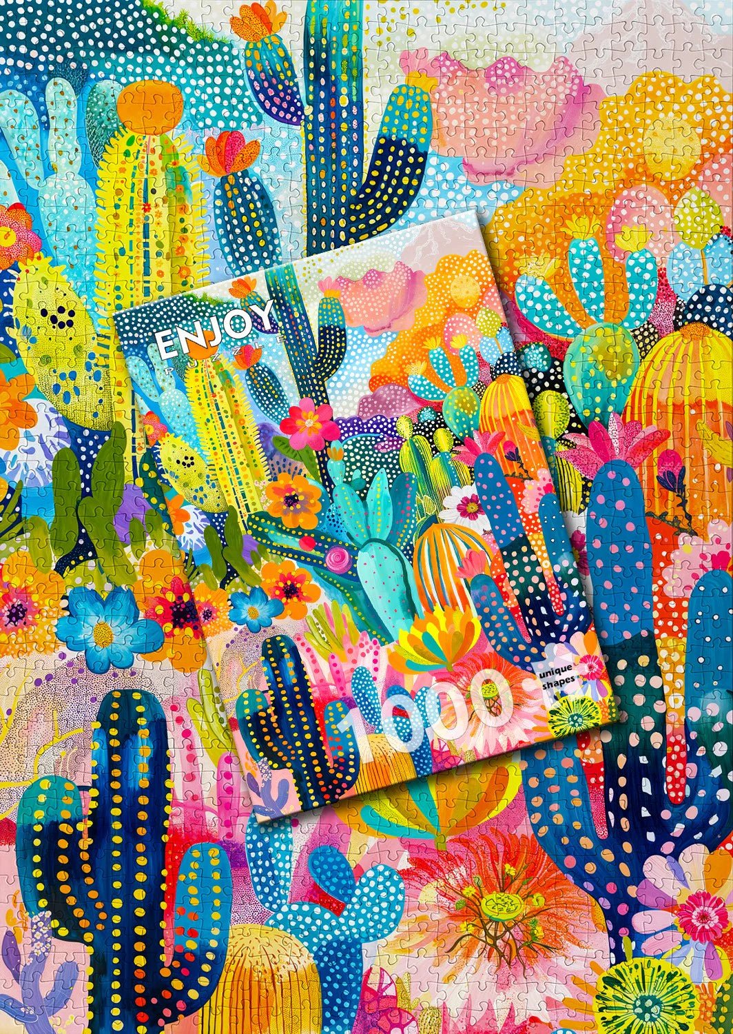 Cacti Land 1000 Piece Jigsaw Puzzle | Enjoy Puzzles - Jigsaw Puzzles - The Puzzle Center