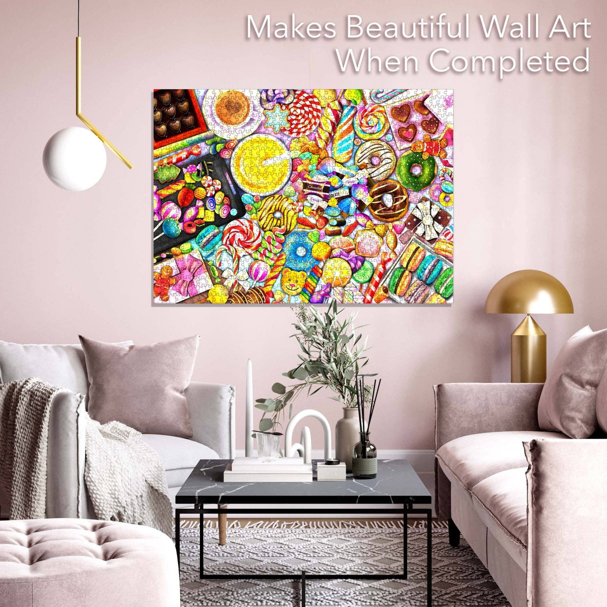 Candy Collection 1000 Piece Jigsaw Puzzle by Brain Tree Games - Brain Tree Games LLC - Jigsaw Puzzles - The Puzzle Center -