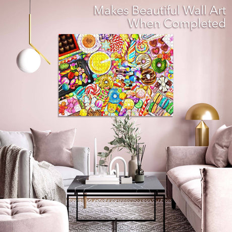 Candy Collection 1000 Piece Jigsaw Puzzle by Brain Tree Games - Brain Tree Games LLC - Jigsaw Puzzles - The Puzzle Center -