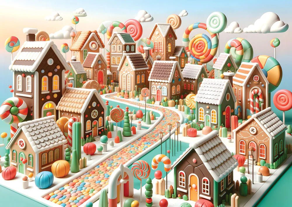 Candy Land 1000 Piece Jigsaw Puzzle by Yazz Puzzles - Yazz - Jigsaw Puzzles - The Puzzle Center
