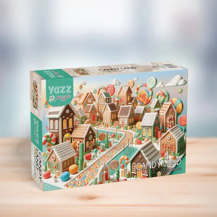 Candy Land 1000 Piece Jigsaw Puzzle by Yazz Puzzles - Yazz - Jigsaw Puzzles - The Puzzle Center