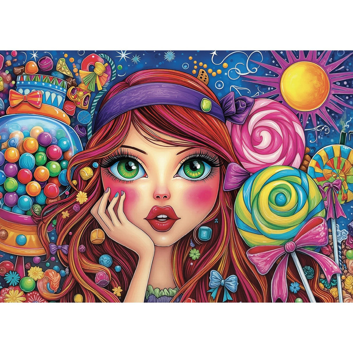 Candy Queen 1000 Piece Jigsaw Puzzle | JaCaRou Puzzles - Jigsaw Puzzles - The Puzzle Center