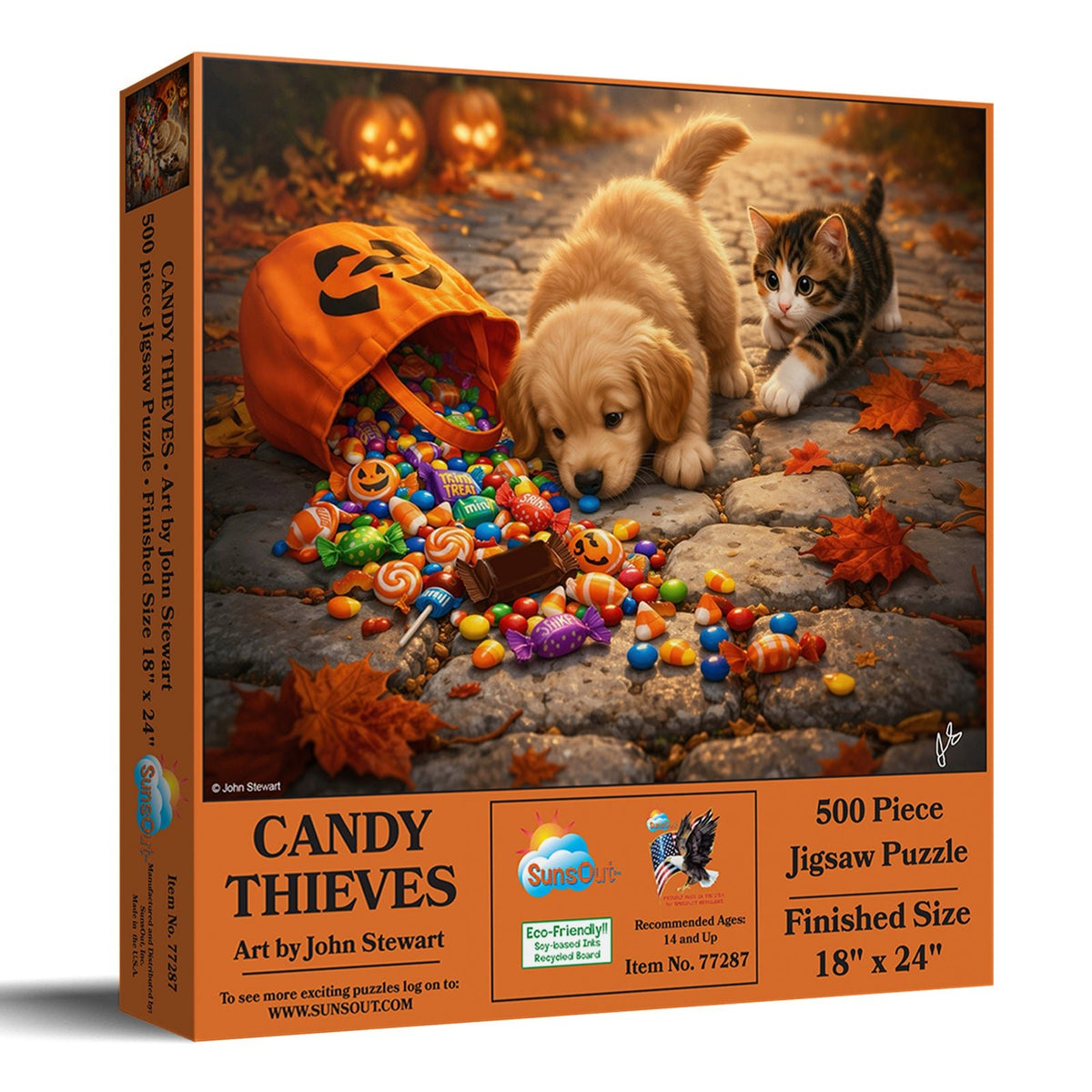 Candy Thieves 500 Piece Jigsaw Puzzle | SunsOut - Jigsaw Puzzles - The Puzzle Center