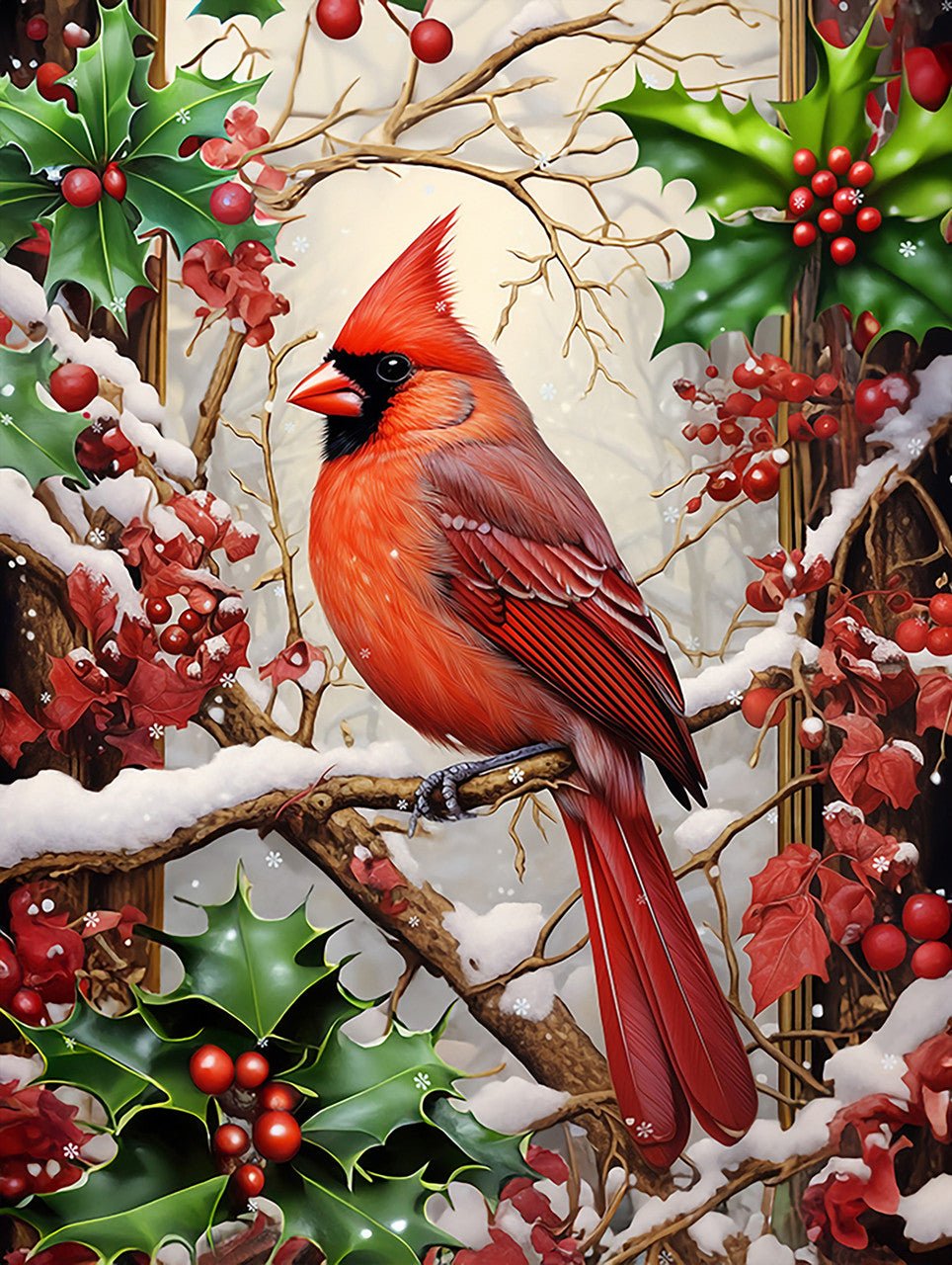 Cardinal Carols 500 Piece Jigsaw Puzzle | Springbok Puzzles - Springbok Puzzles - Jigsaw Puzzles - The Puzzle Center