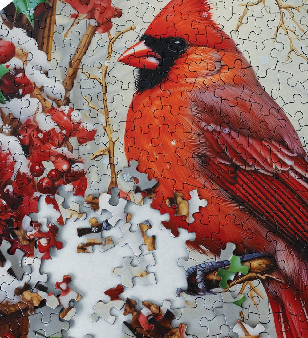 Cardinal Carols 500 Piece Jigsaw Puzzle | Springbok Puzzles - Springbok Puzzles - Jigsaw Puzzles - The Puzzle Center