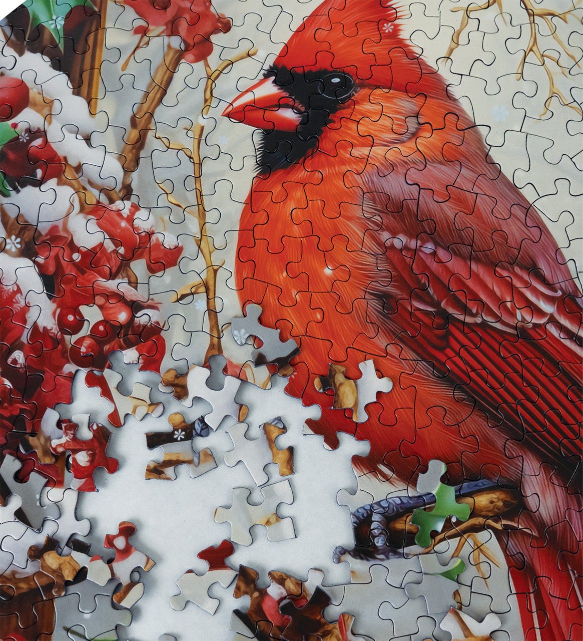 Cardinal Carols 500 Piece Jigsaw Puzzle | Springbok Puzzles - Springbok Puzzles - Jigsaw Puzzles - The Puzzle Center
