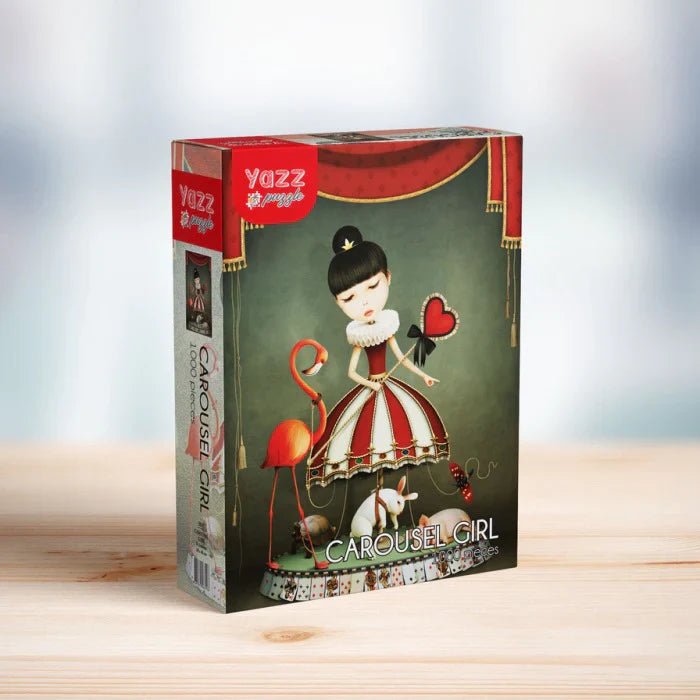 Carousel Girl 1000 Piece Jigsaw Puzzle | Yazz Puzzles - Yazz - Jigsaw Puzzles - The Puzzle Center