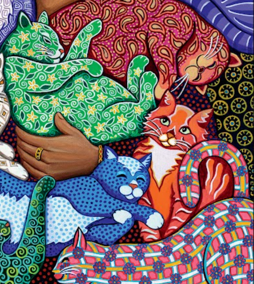Cat Lady 1000 Piece Jigsaw Puzzle | Art & Fable - Jigsaw Puzzles - The Puzzle Center