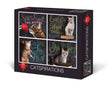 Catspirations 500 - Piece Jigsaw Puzzle by Willow Creek Press - Willow Creek Press & Gifts - Jigsaw Puzzles - The Puzzle Center -