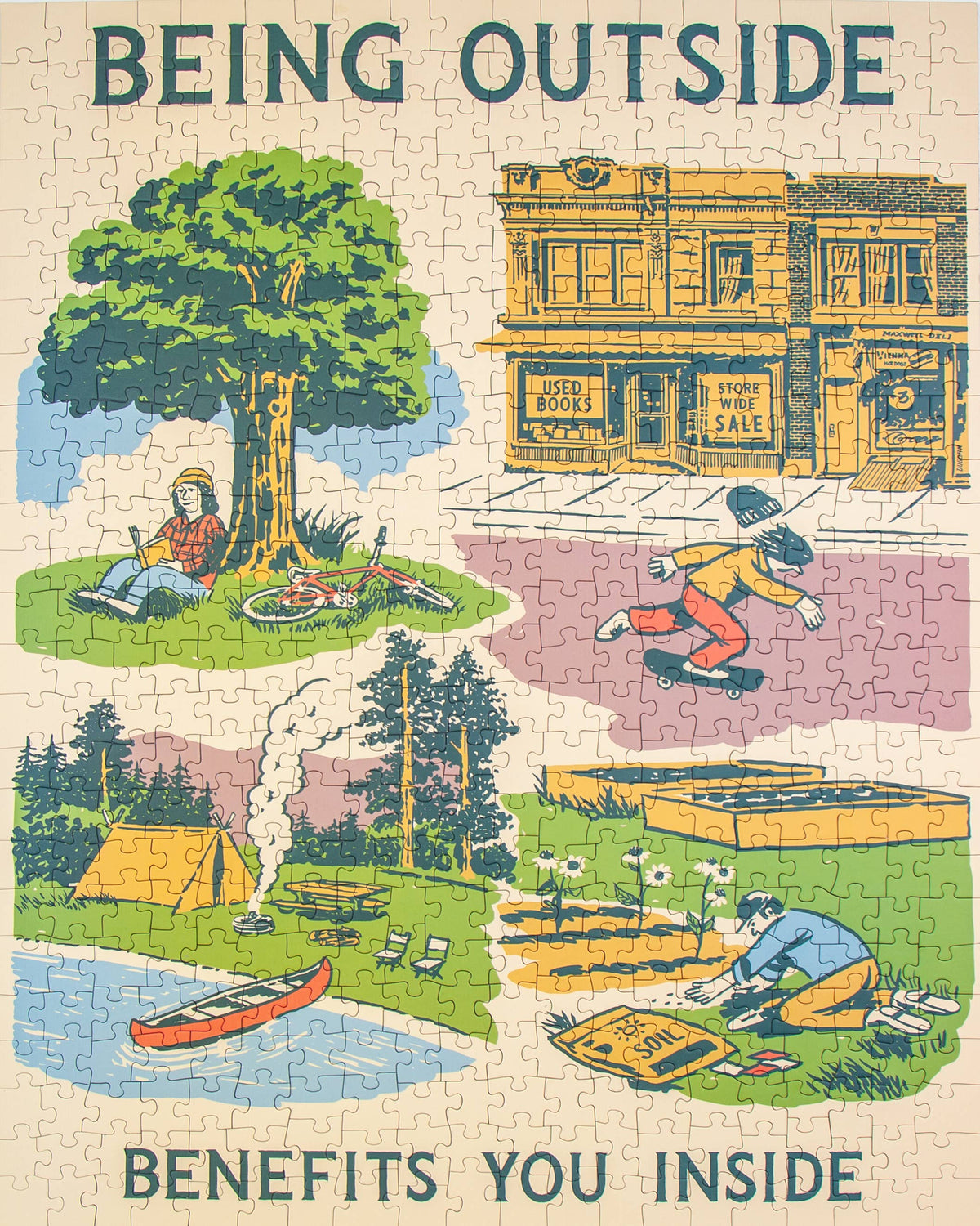 Salad Days 500 Piece Jigsaw Puzzle | Birdie Puzzles