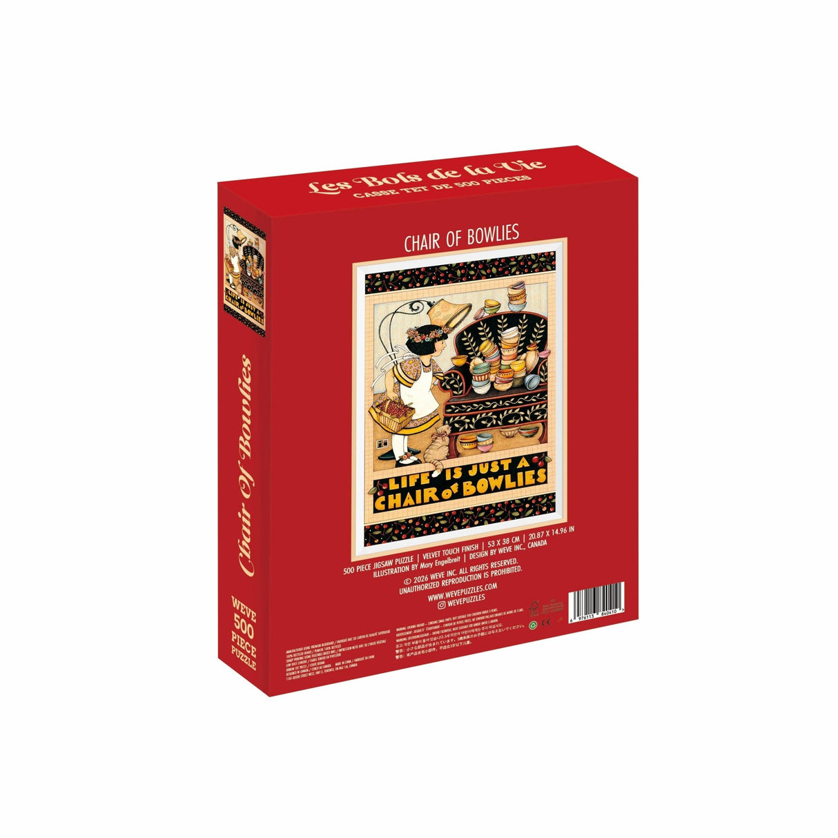 Chair of Bowlies 500 Piece Jigsaw Puzzle | WEVE - Jigsaw Puzzles - The Puzzle Center