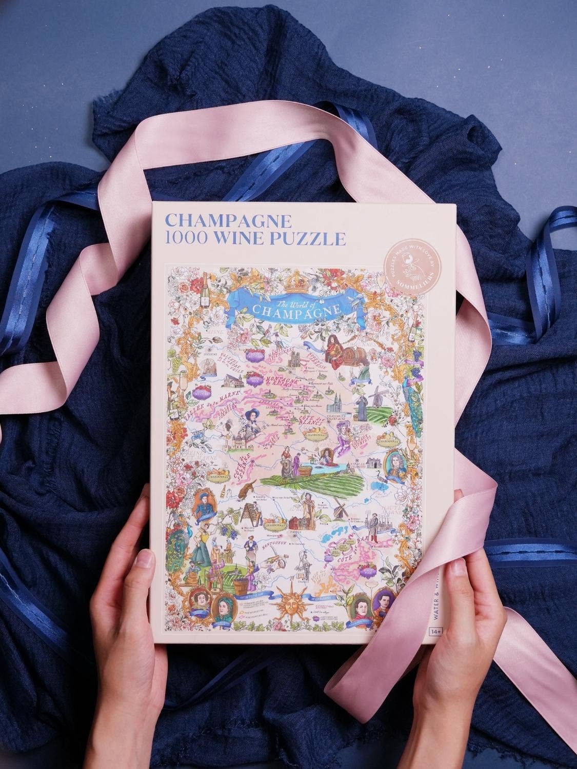 Champagne Wine 1000 Piece Jigsaw Puzzle | Water & Wines - Jigsaw Puzzles - The Puzzle Center