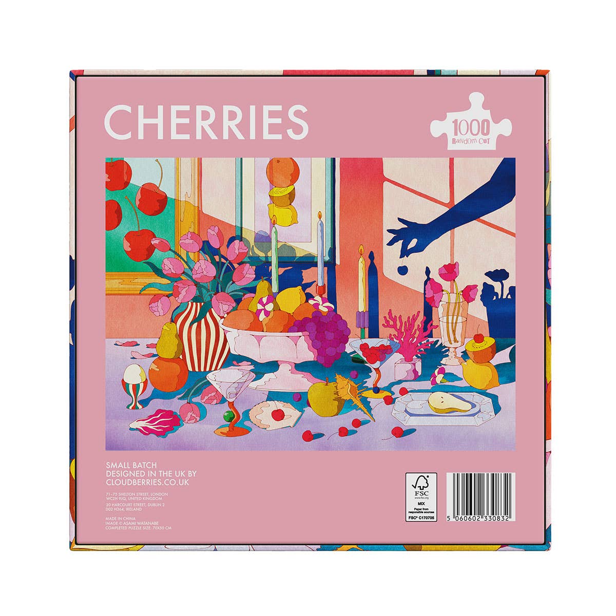 Cherries 1000 Piece Jigsaw Puzzle | Cloudberries - Jigsaw Puzzles - The Puzzle Center