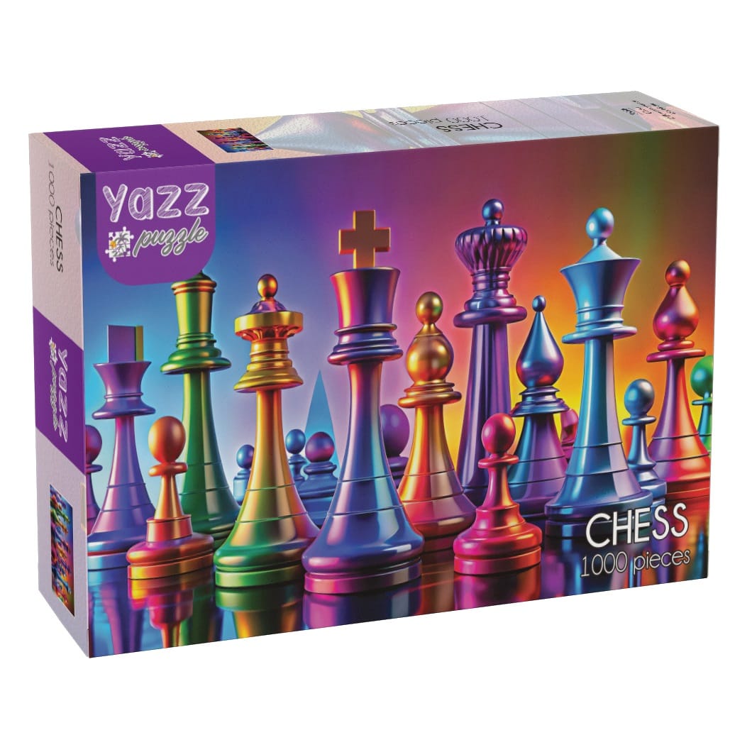 Chess 1000 Piece Jigsaw Puzzle | Yazz - Jigsaw Puzzles - The Puzzle Center