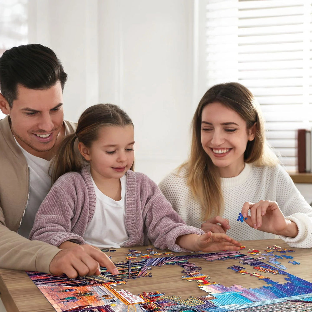 Chicago Downtown 500 Piece Puzzle by Boardwalk - Boardwalk - Jigsaw Puzzles - The Puzzle Center -