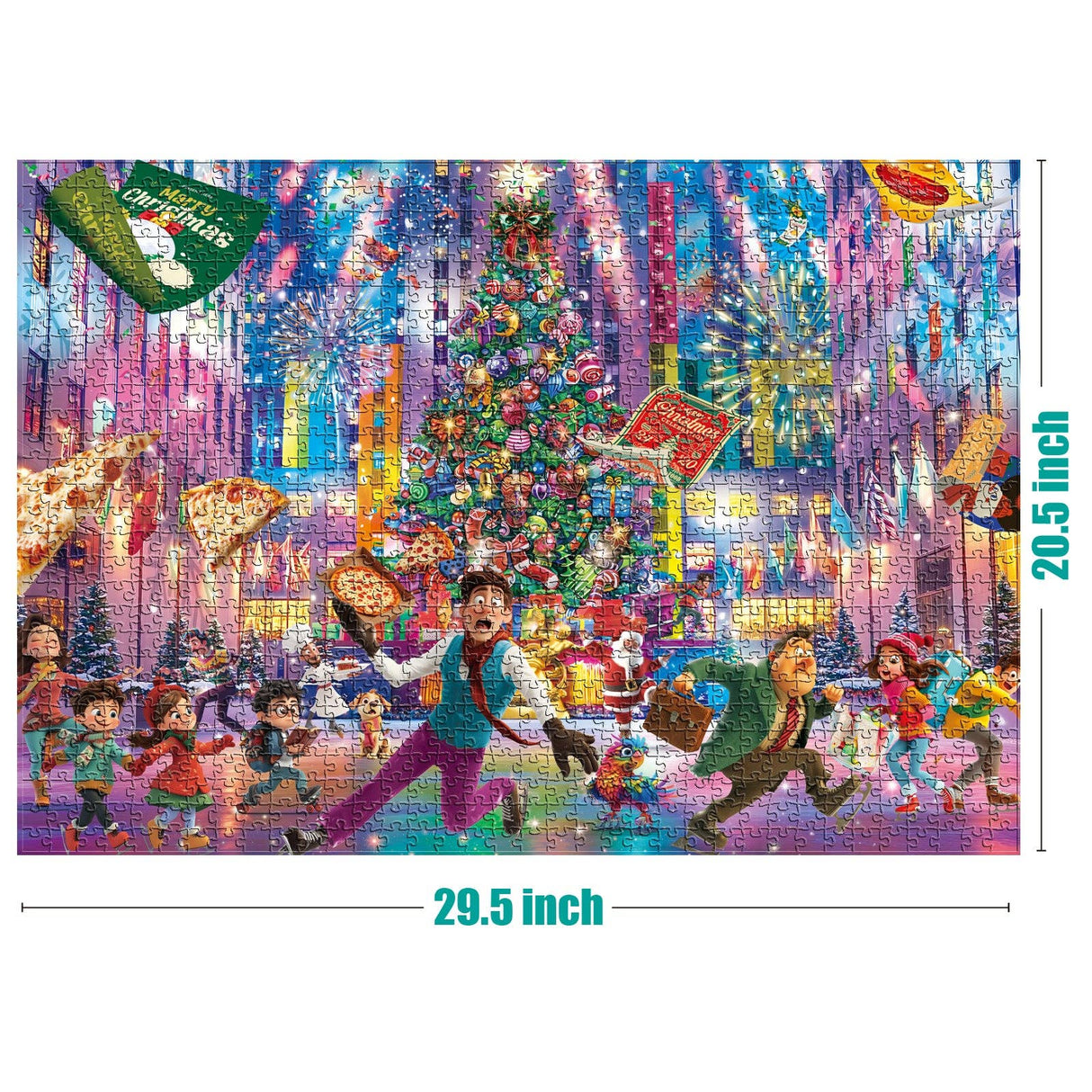 Christmas at Rockefeller 1000 Piece Jigsaw Puzzle | Antelope Puzzle - Jigsaw Puzzles - The Puzzle Center