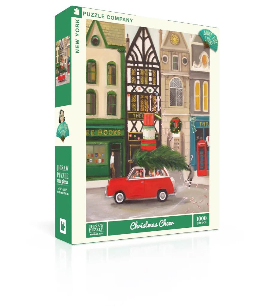 Christmas Cheer 1000 Piece Jigsaw Puzzle by NY Puzzle Company - New York Puzzle Company - Jigsaw Puzzles - The Puzzle Center -