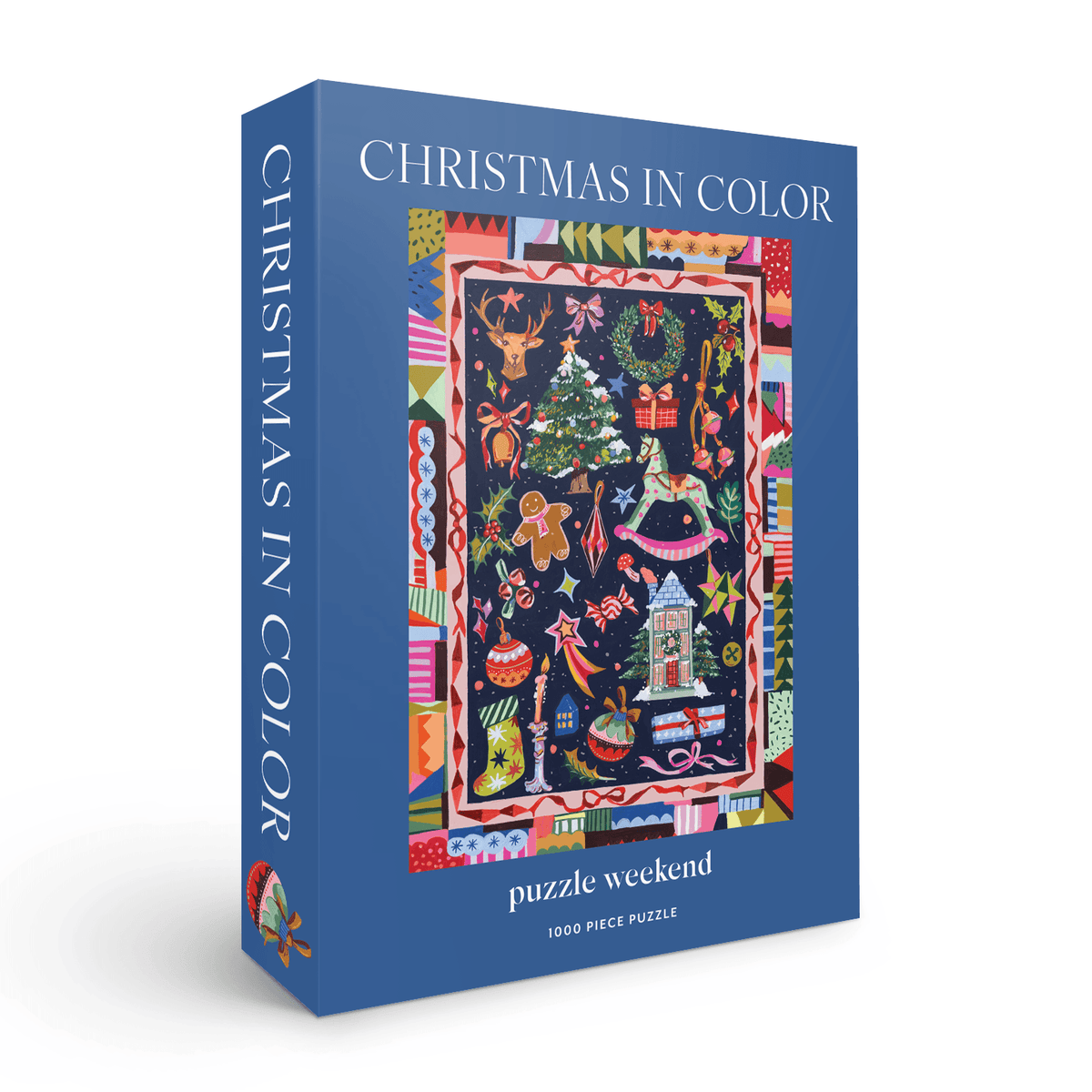 Christmas in Color 1000 Piece Christmas Puzzle | Puzzle Weekend - Jigsaw Puzzles - The Puzzle Center