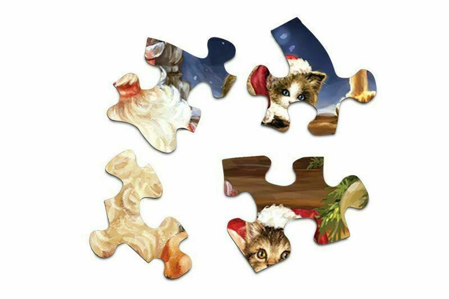 Christmas Kittens 1000 Piece Jigsaw Puzzle by Springbok Puzzles - A fun Cat Puzzles - Springbok Puzzles - Jigsaw Puzzles - The Puzzle Center -