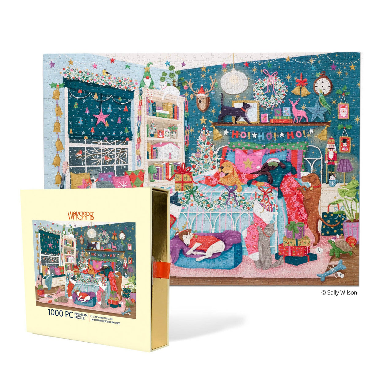 Christmas Morning 1000 Piece Jigsaw Puzzle | WerkShoppe - Jigsaw Puzzle - The Puzzle Center