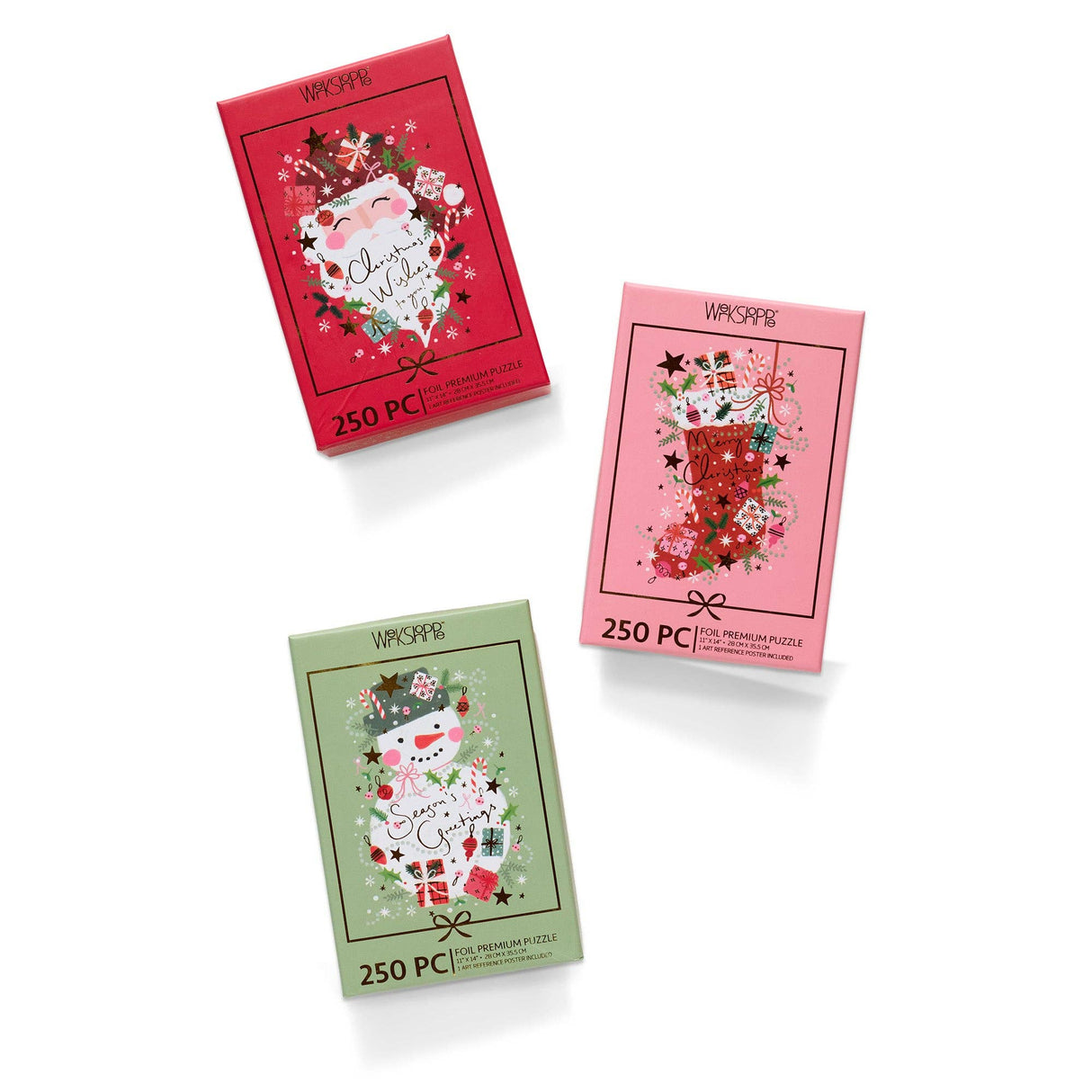 Christmas Wishes 250 Piece Jigsaw Puzzle Set | WerkShoppe - Jigsaw Puzzles - The Puzzle Center