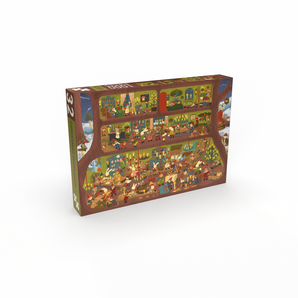 Christmas Workshop 1000 Piece Jigsaw Puzzle | Penny Puzzle