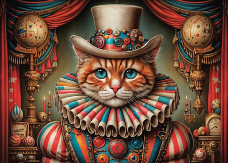 Circus Purrformer 1000 Piece Jigsaw Puzzle | Delfy Puzzles - Jigsaw Puzzles - The Puzzle Center