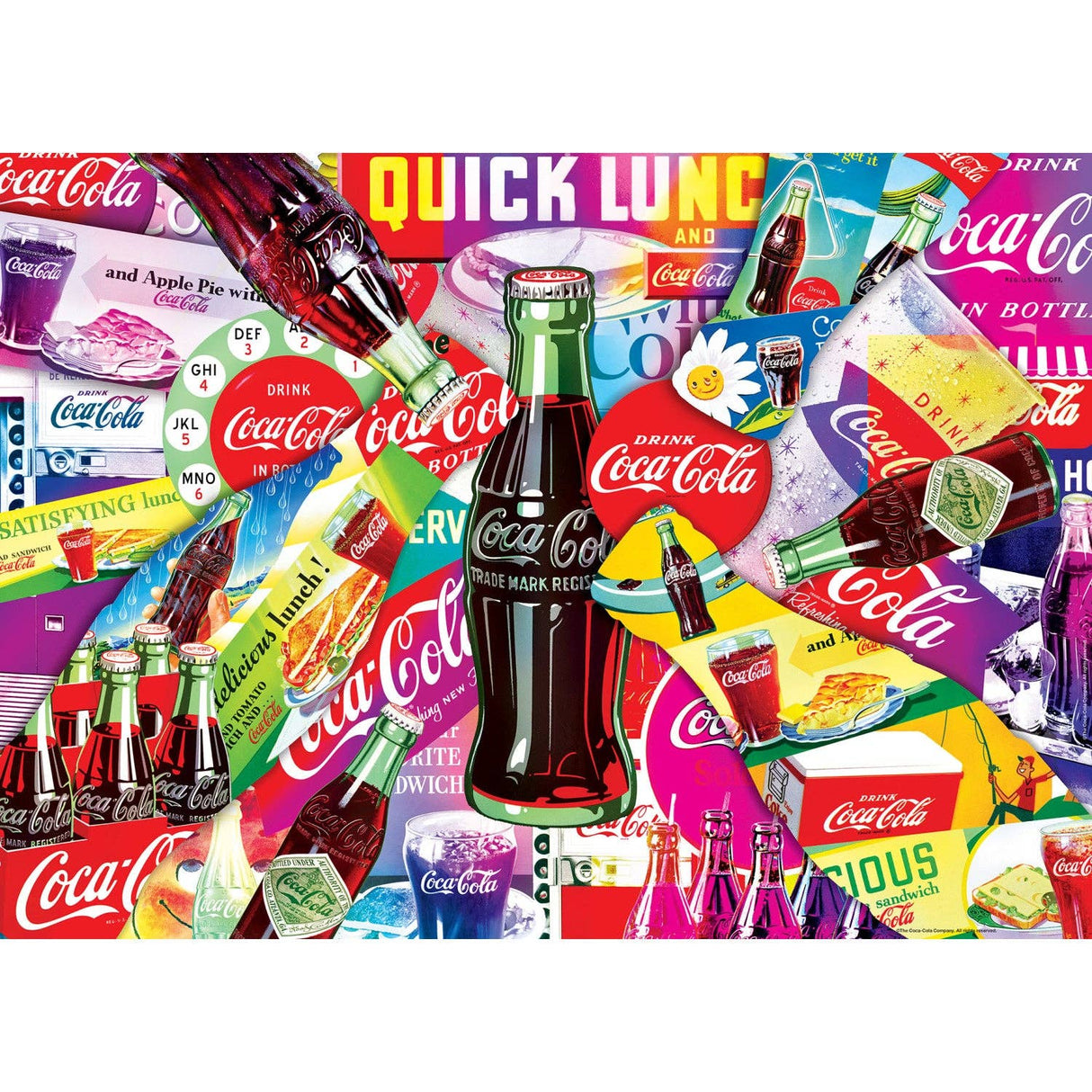 Coca - Cola - Bottled Happiness 1000 Piece Jigsaw Puzzle | Masterpieces Puzzles - Jigsaw Puzzles - The Puzzle Center