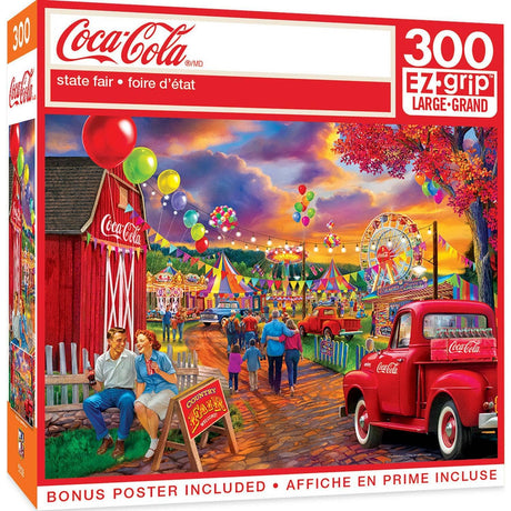 Coca - Cola State Fair 300 Piece Jigsaw Puzzle | Masterpieces Puzzles - Masterpieces Puzzles - Jigsaw Puzzles - The Puzzle Center