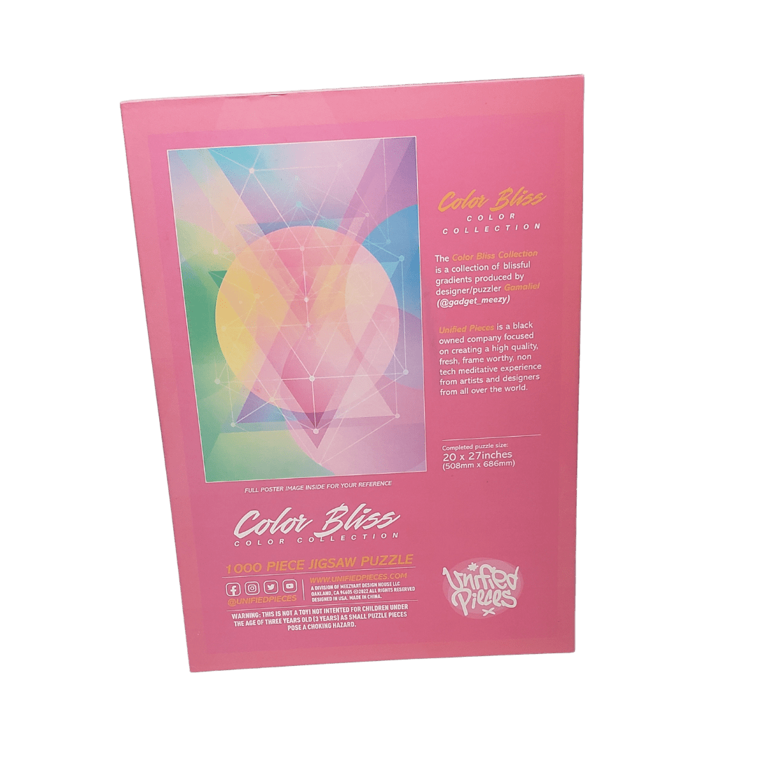 Color Bliss 1000 Piece Jigsaw Puzzle | Unified Pieces - Jigsaw Puzzles - The Puzzle Center