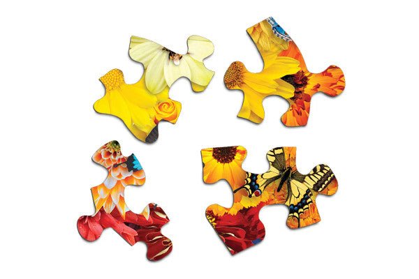 Colorful Bloom 500 Piece Round Jigsaw Puzzle by Springbok Puzzles - Springbok Puzzles - Jigsaw Puzzles - The Puzzle Center -