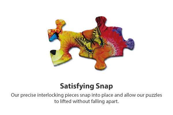 Colorful Bloom 500 Piece Round Jigsaw Puzzle by Springbok Puzzles - Springbok Puzzles - Jigsaw Puzzles - The Puzzle Center -