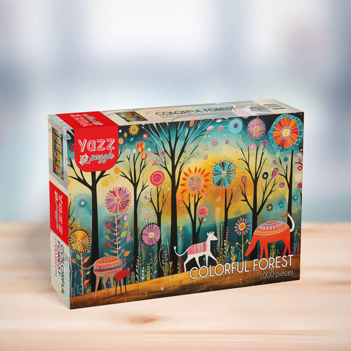 Colorful Forest 1000 Piece Jigsaw Puzzle | Yazz Puzzles - Yazz - Jigsaw Puzzles - The Puzzle Center