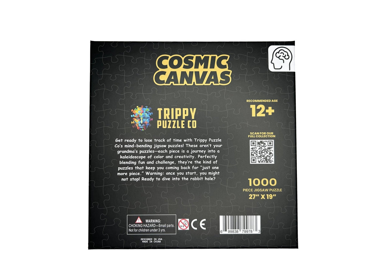 Cosmic Canvas 1000 Piece Jigsaw Puzzle | Trippy Puzzle Co - Jigsaw Puzzles - The Puzzle Center
