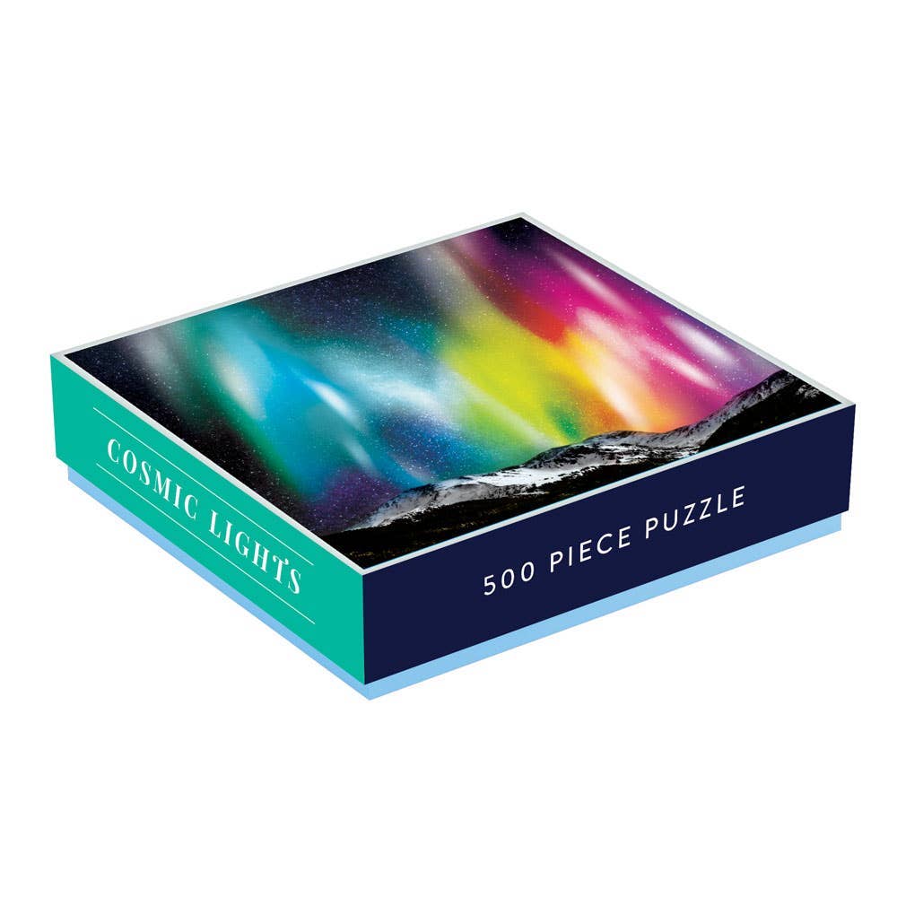Cosmic Lights 500 Piece Puzzle by Galison - Galison - Jigsaw Puzzles - The Puzzle Center -