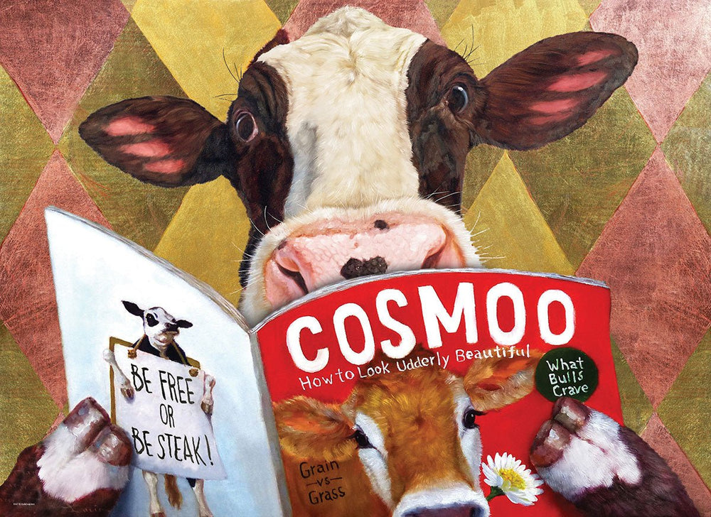 Cosmoo by Lucia Heffernan 500 Piece Jigsaw Puzzle by Eurographics - Eurographics - Jigsaw Puzzles - The Puzzle Center