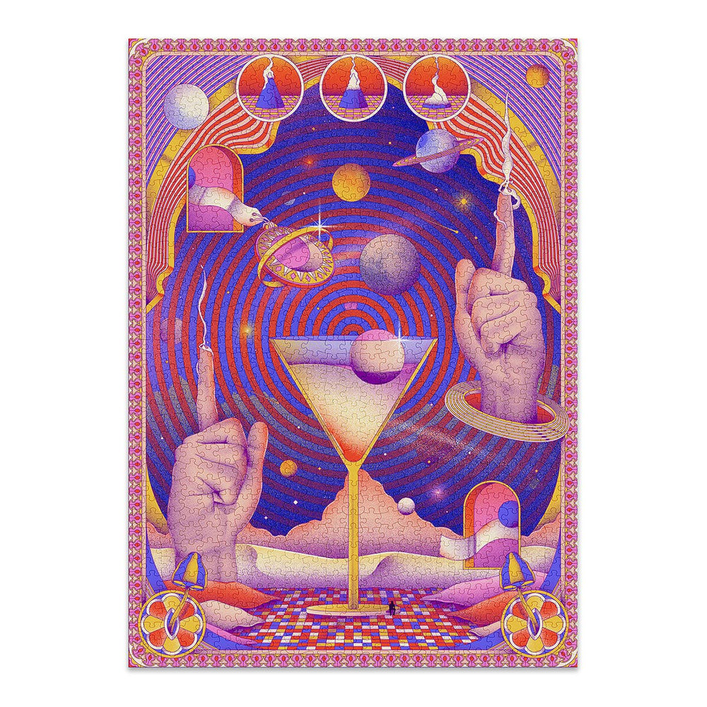 Cosmos 1000 Piece Jigsaw Puzzle by Cloudberries - Modern Puzzle - Cloudberries Jigsaw Puzzles - Jigsaw Puzzles - The Puzzle Center -