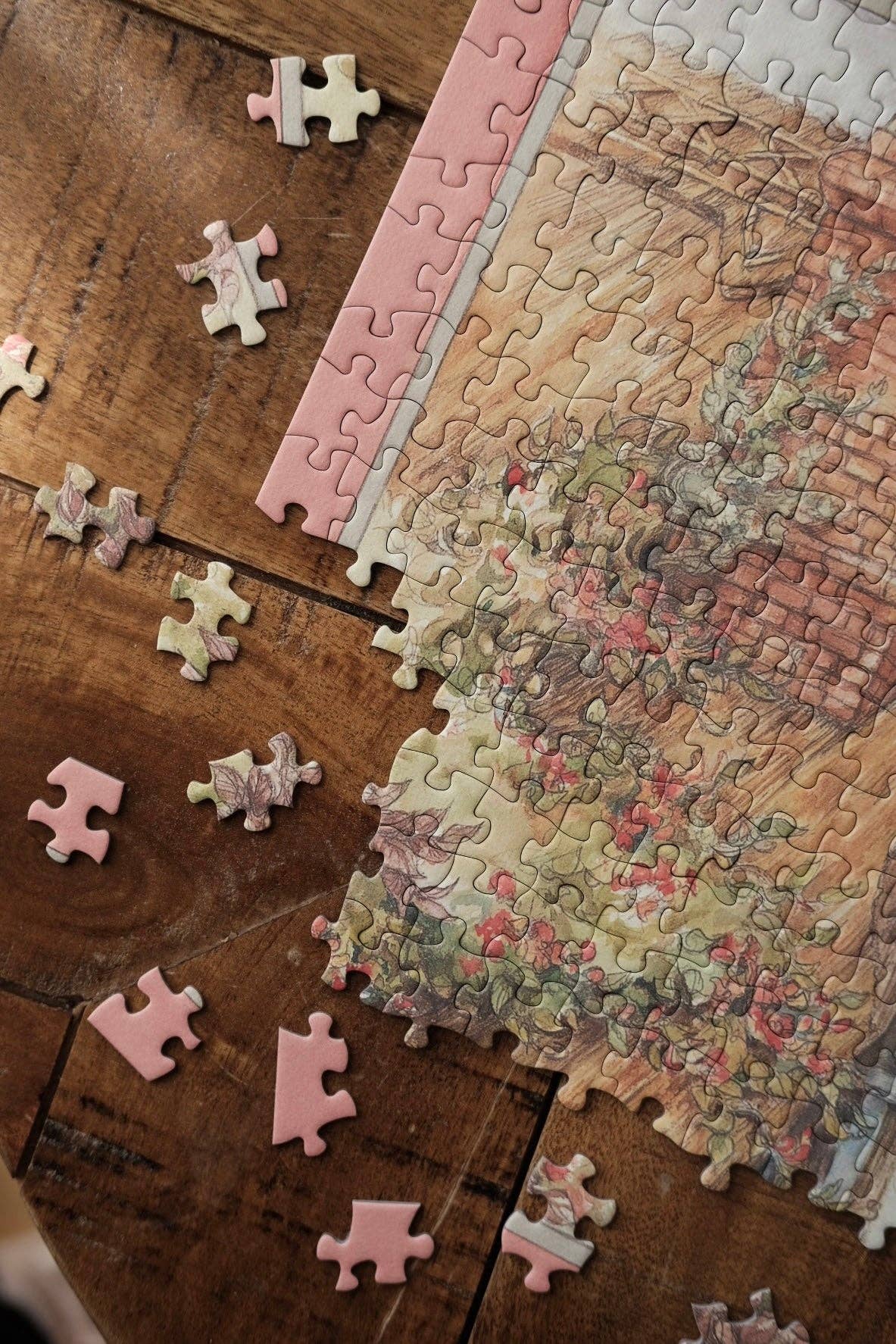 Cottage Welcome 896 Piece Jigsaw Puzzle | The Puzzle Theory - Jigsaw Puzzles - The Puzzle Center