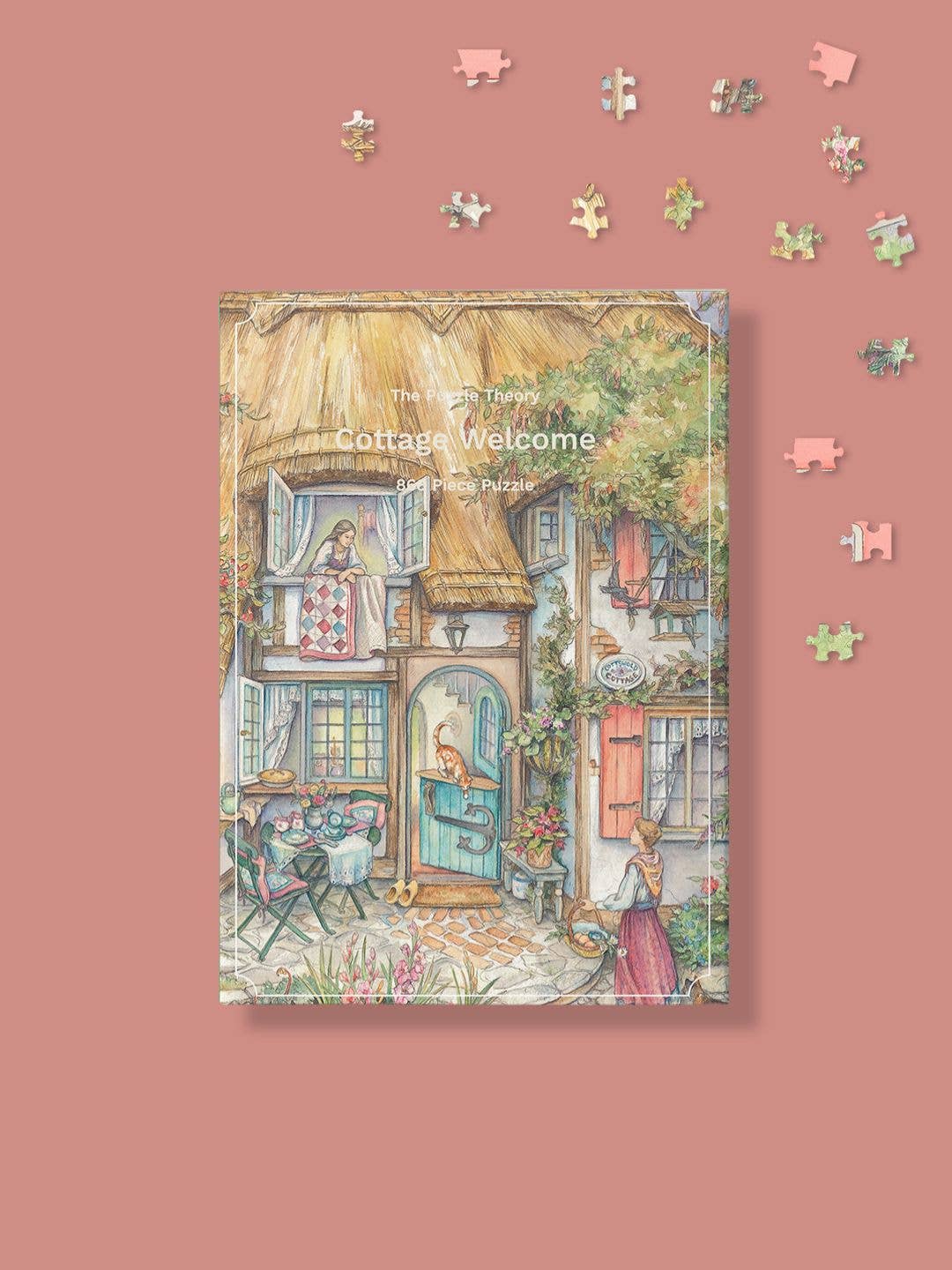 Cottage Welcome 896 Piece Jigsaw Puzzle | The Puzzle Theory - Jigsaw Puzzles - The Puzzle Center